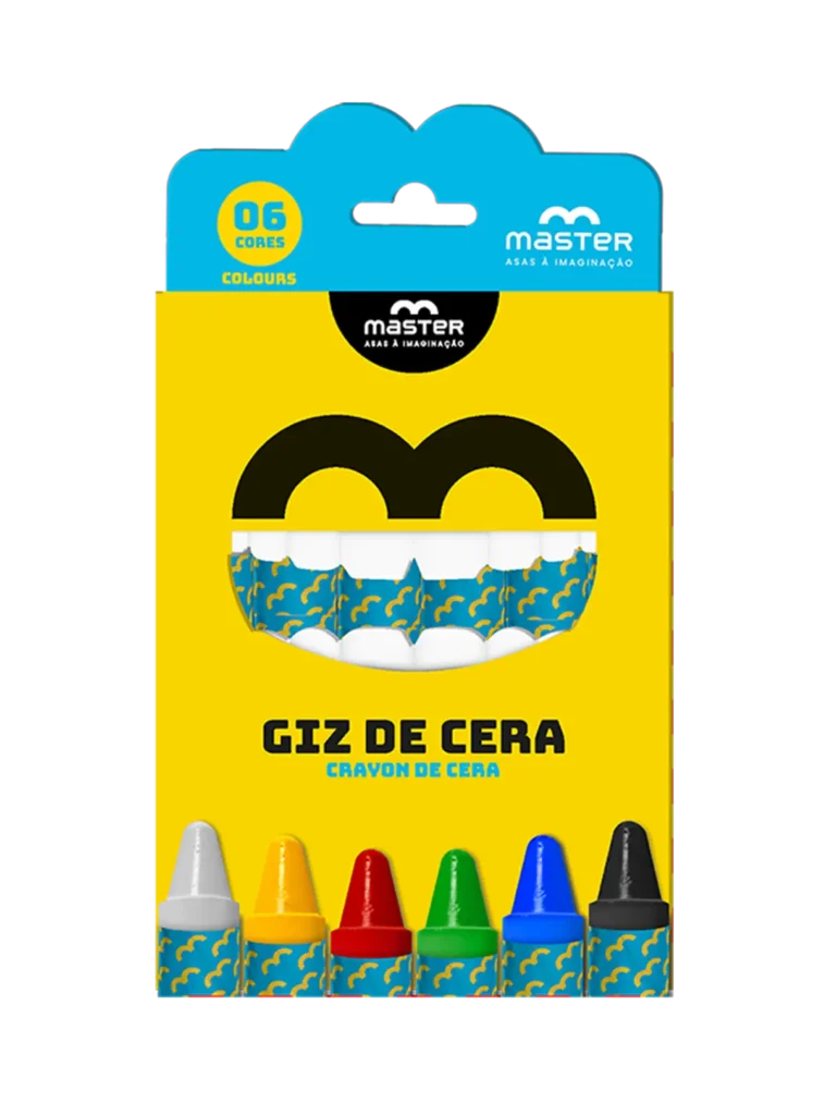 Eg6100nv Giz De Cera 6 Cores 100mm - Master