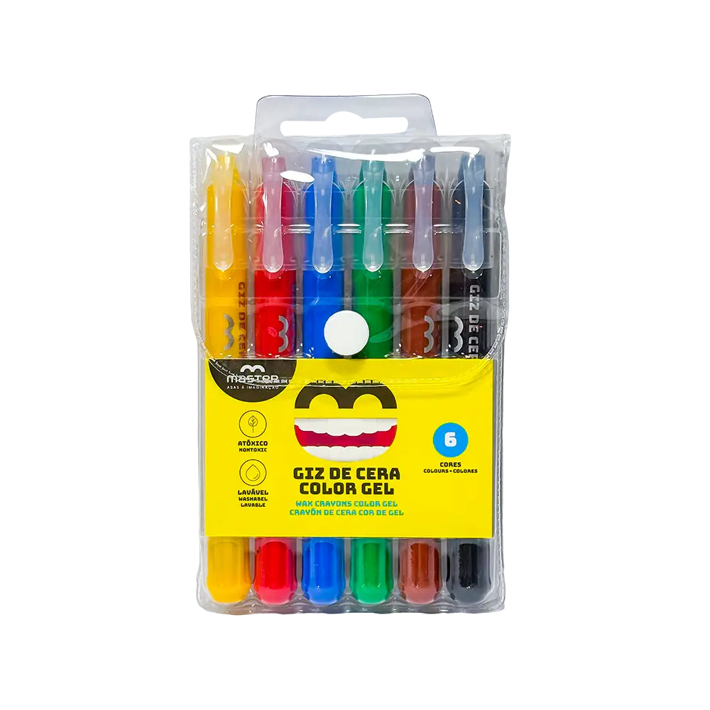 Egcb06b Giz De Cera Color Gel 1 - Master