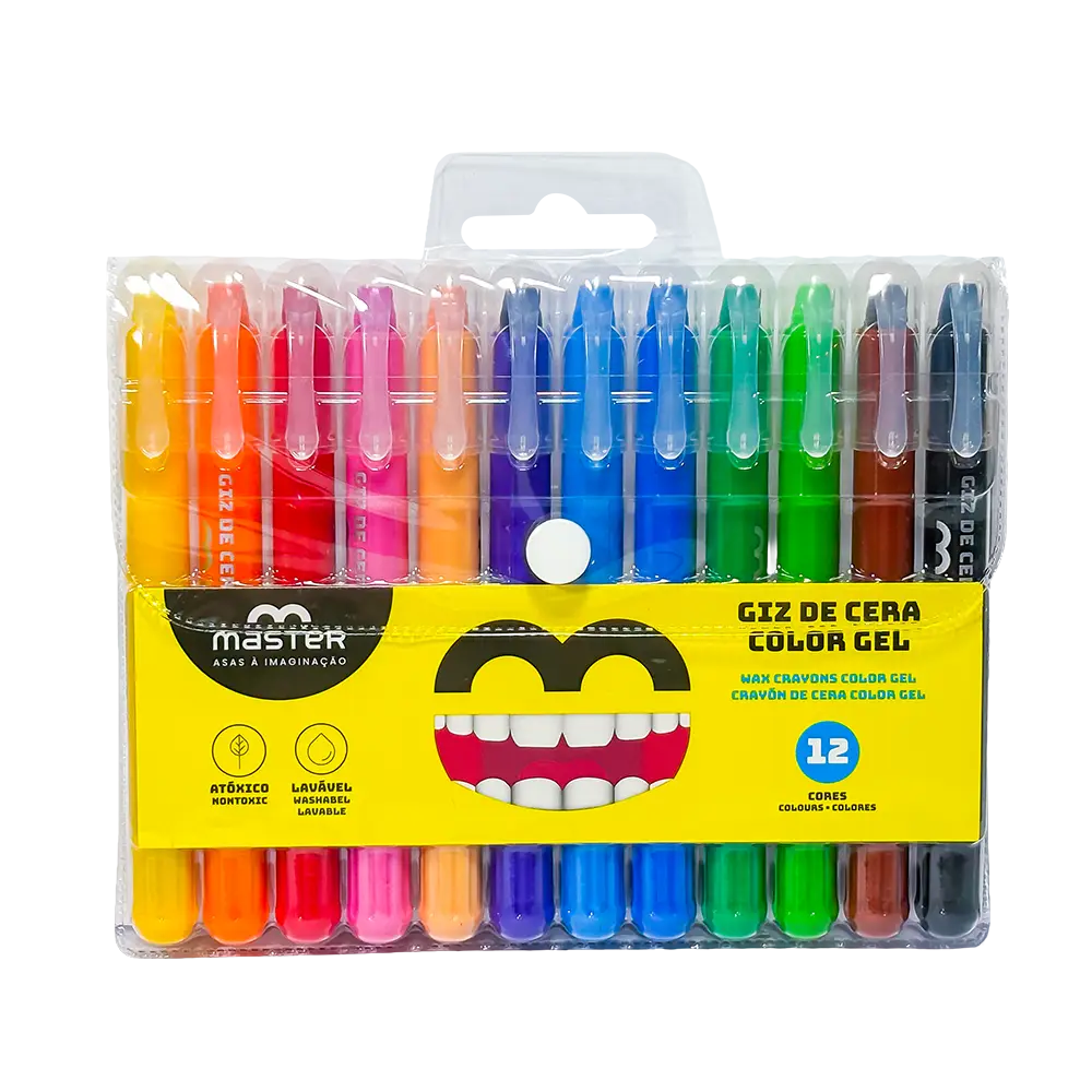 Egcb12b Giz De Cera Color Gel 1 - Master