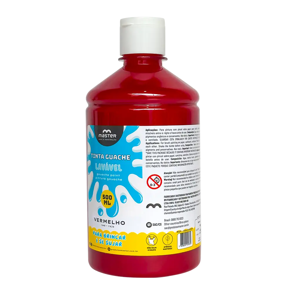Egl5venv Guache Lav 500 Verm - Master