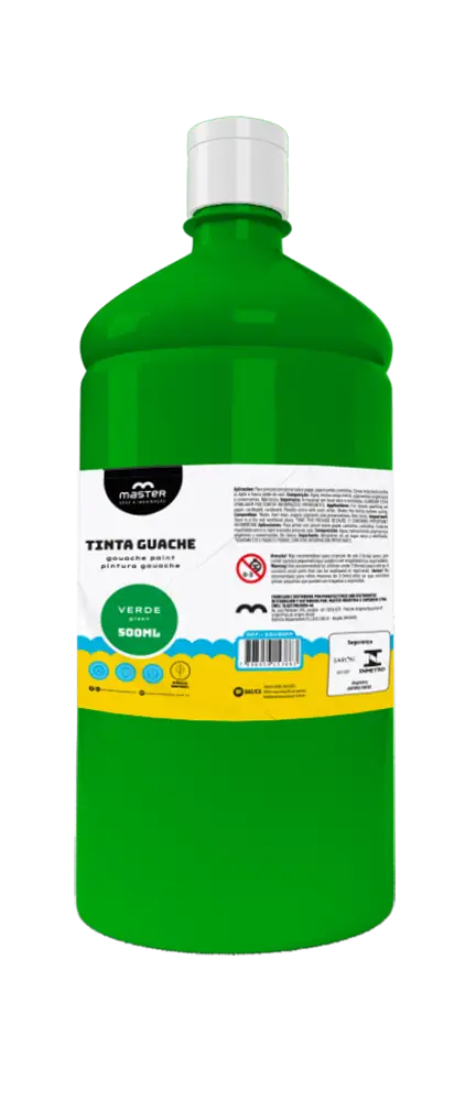 Egvb5fp Tinta Guache Verde 500ml - Master