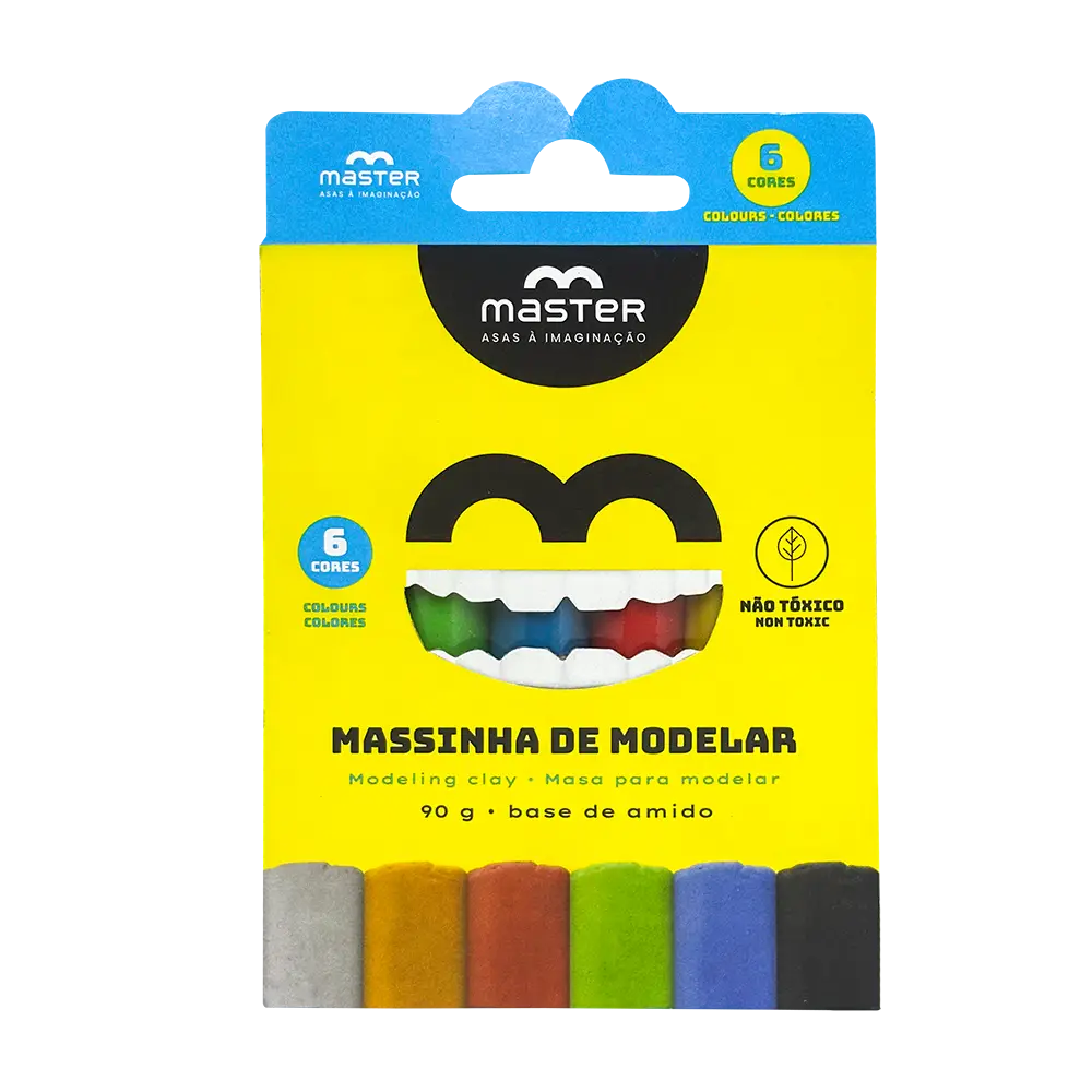 Emas1fp Massinha De Modelar 6c 2 - Master
