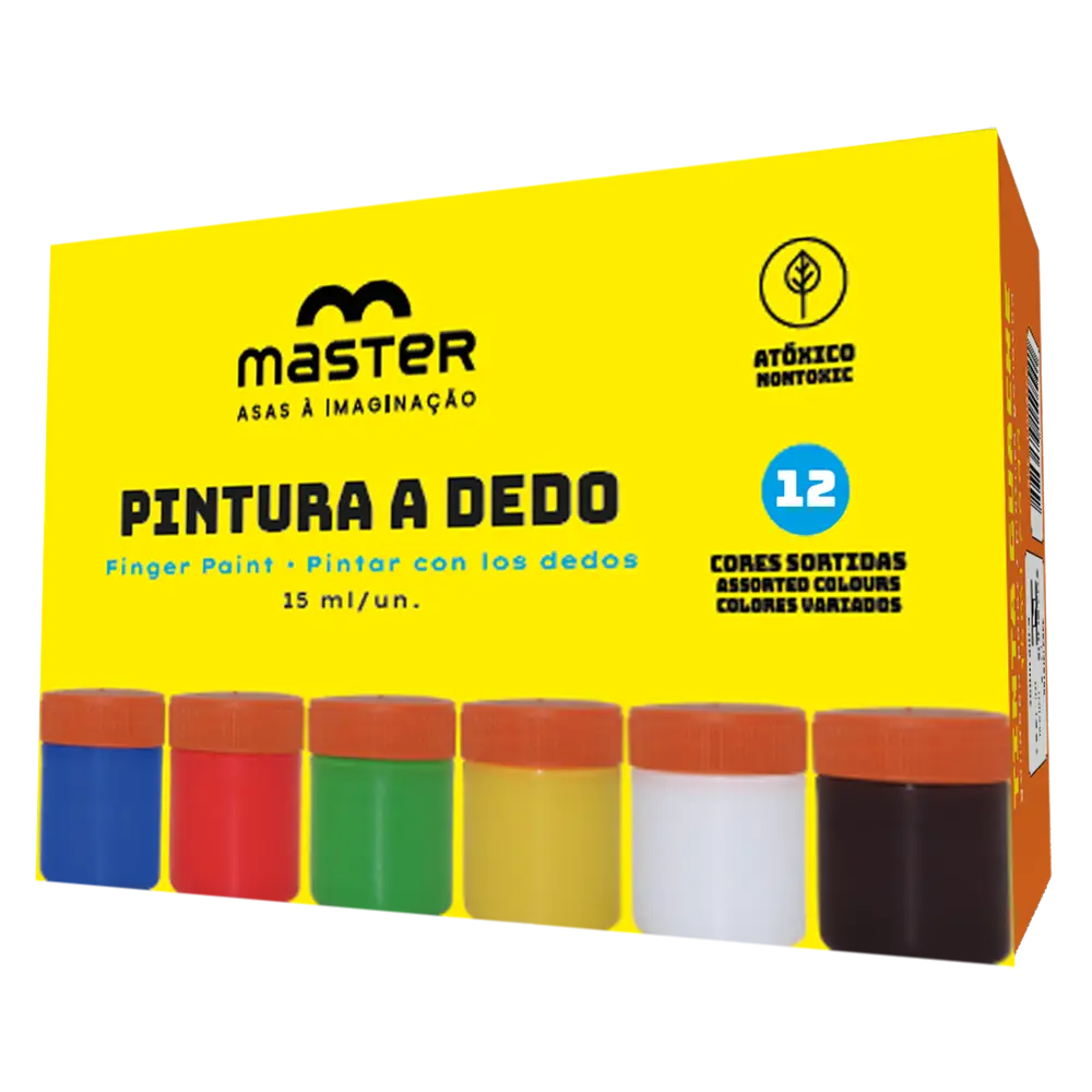 Epdd02fp Pintura A Dedo 12c - Master