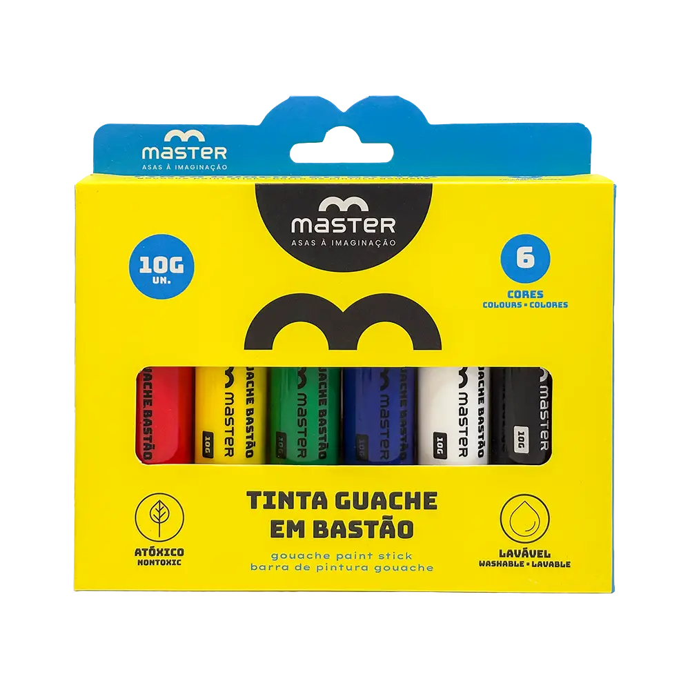 Pgb06iv Tinta Guache Bastao 1 - Master
