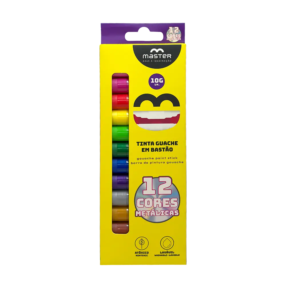 Pgbm2iv Tinta Guache Bastao 1 - Master